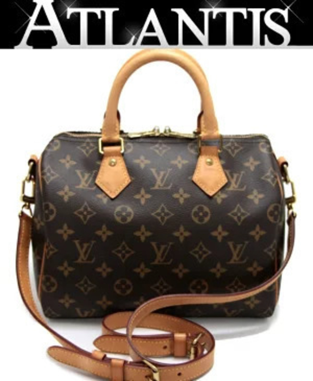 Louis Vuitton Speedy Bandouliere Handbag Boston Bag Shoulder Monogram